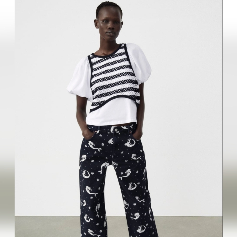 Zara Combination Vest Top